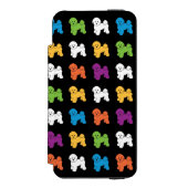 Bichon Frise Incipio iPhone Portemonnee Hoesje (Voorkant Agenda)