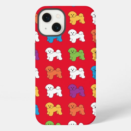 Bichon Frise iPhone Hoesje (Achterkant)