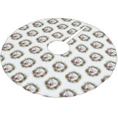 Bichon Frise Kerstkrans feestelijke pup Kerstboom Rok (Gekanteld)