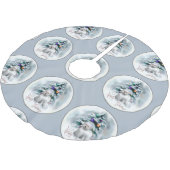 Bichon Frise Kerstmis Kerstboom Rok (Gekanteld)