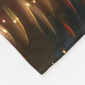 Bichon Frise kerstvakantie Fleece Deken (Hoek)