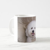 Bichon Frise Koffiemok (Voorkant links)