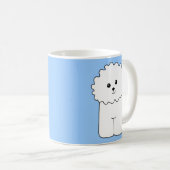 Bichon Frise. Koffiemok (Voorkant rechts)