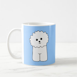 Bichon Frise. Koffiemok