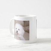 Bichon Frise Koffiemok (Voorkant links)