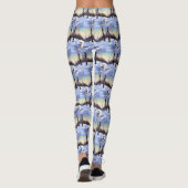 Bichon Frise Laat het Sneeuwen Kerstmis Leggings (Achterkant)