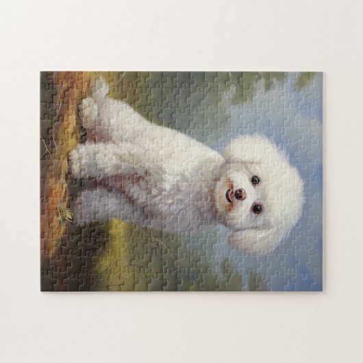 Bichon Frisé Legpuzzel (Horizontaal)