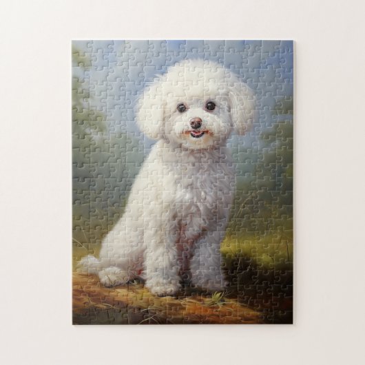 Bichon Frisé Legpuzzel (Verticaal)