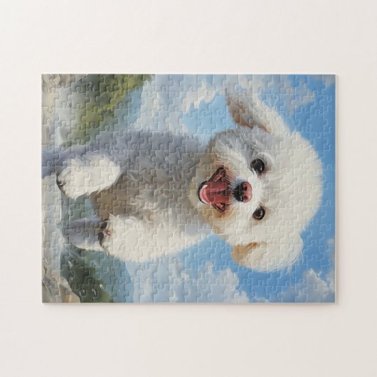 Bichon Frise Legpuzzel (Horizontaal)