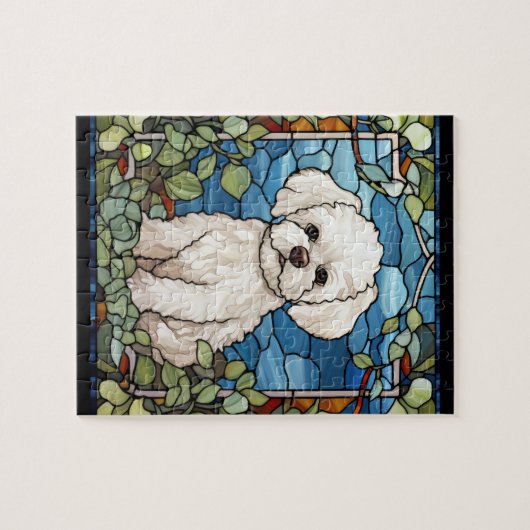 Bichon Frise Legpuzzel (Horizontaal)