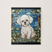 Bichon Frise Legpuzzel (Verticaal)
