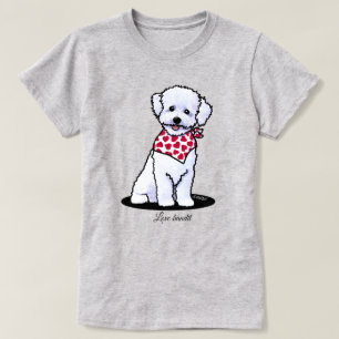 Bichon Frise lichte T-shirt