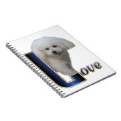 Bichon Frise Love Notitieboek (Rechterzijde)