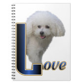 Bichon Frise Love Notitieboek (Voorkant)