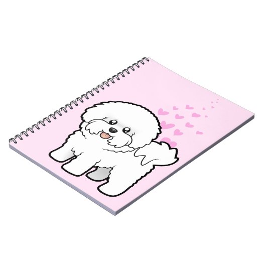 Bichon Frise Love Notitieboek (Linkerzijde)
