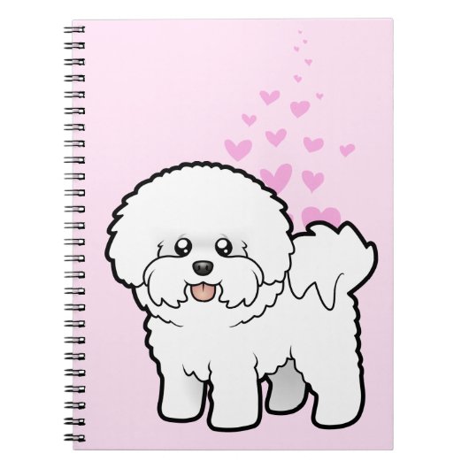 Bichon Frise Love Notitieboek (Voorkant)