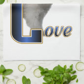 Bichon Frise Love Theedoek (Gevouwen)