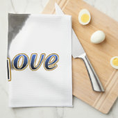 Bichon Frise Love Theedoek (Quarter Fold)