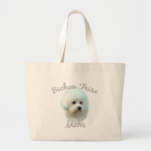 Bichon Frise Ma 2 Grote Tote Bag