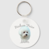 Bichon Frise Ma 2 Sleutelhanger (Voorkant)