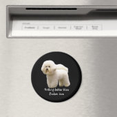 Bichon Frise Magnet (Insitu (Vaatwasser))