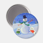 Bichon Frise Magnet (Voorkant / Achterkant)