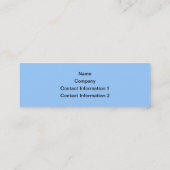 Bichon Frise. Mini Visitekaartje (Achterkant)