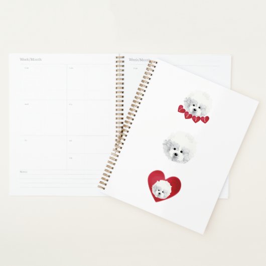 Bichon Frise _ mix _ Planner (Display)