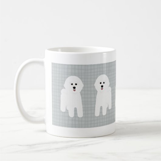 Bichon Frise mok (Links)