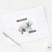 Bichon Frise Mom 4 - Sticker (Envelop)