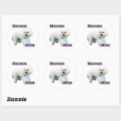 Bichon Frise Mom 4 - Sticker (Vel)