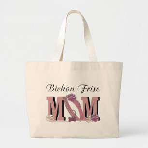 Bichon Frise MOM Grote Tote Bag