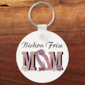 Bichon Frise MOM Sleutelhanger (Voorkant)