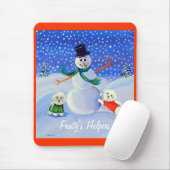 Bichon Frise Mousepad Muismat (Met muis)