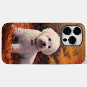 Bichon Frise n Herfstbladeren Vallen Inspireren  Case-Mate iPhone Case (Achterkant (horizontaal))