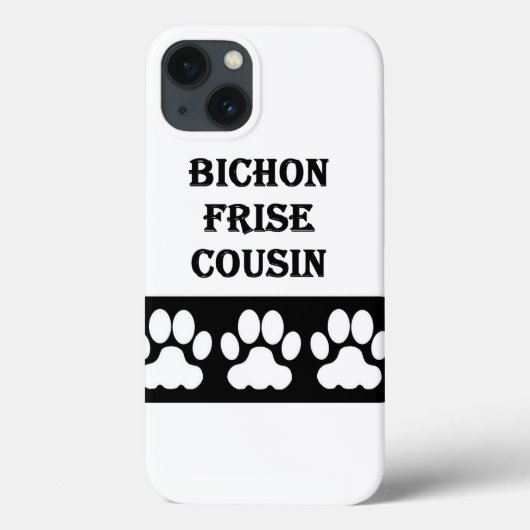 Bichon Frise Neef Case-Mate iPhone Case (Achterkant)