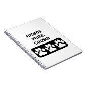 Bichon Frise Neef Notitieboek (Rechterzijde)