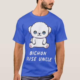 Bichon Frise oom Kawaii Anime Hondenliefhebber Eig T-shirt