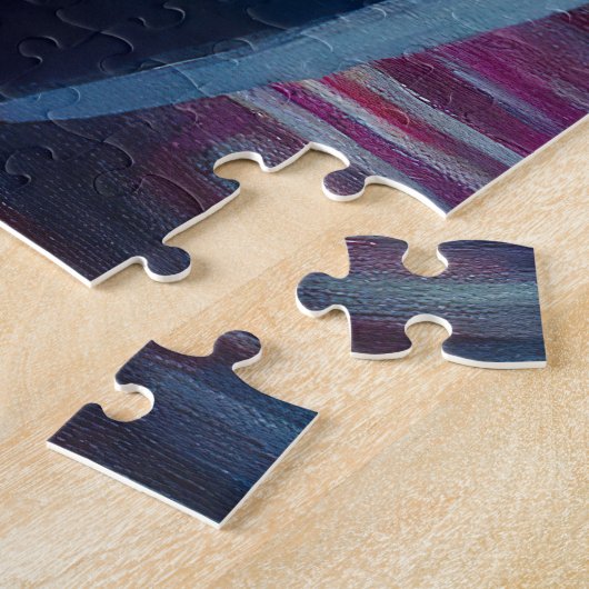 Bichon Frise op een peddel: Een Schilderachtig avo Legpuzzel (Zijkant)