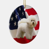 Bichon Frise Ornament (Rechts)