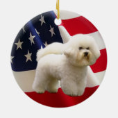 Bichon Frise Ornament (Achterkant)