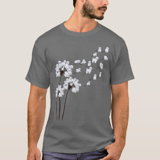 Bichon Frise paardenbloem T-shirt