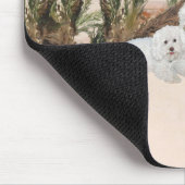 Bichon Frise Palmy Beach Muismat (Hoek)
