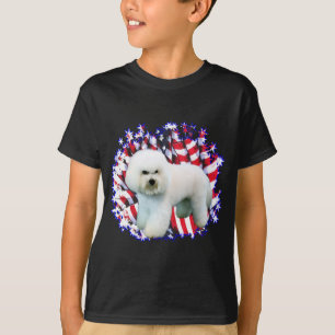 Bichon Frise Patriot T-shirt