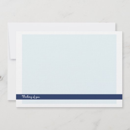 Bichon Frise persoonlijk Briefpapier Kaart (Achterkant)