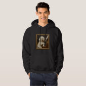 Bichon Frise Piano Dog Hoodie (Voorkant volledig)