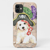 Bichon Frise Pirate Case-Mate iPhone Case (Achterkant)