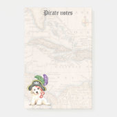 Bichon Frise Pirate Post-it® Notes (Voorkant)