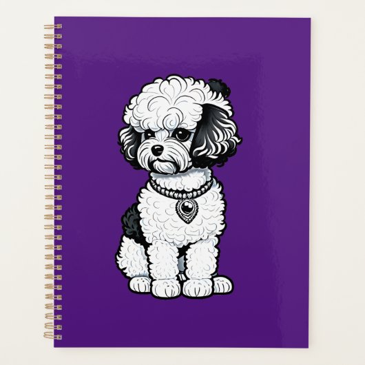 Bichon Frise Planner (Voorkant)