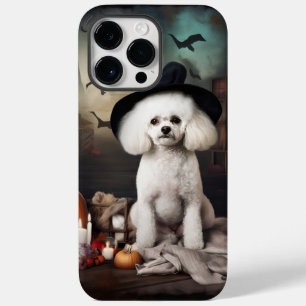 Bichon Frise Pompoenen Halloween Griezelen Case-Mate iPhone 14 Pro Max Hoesje